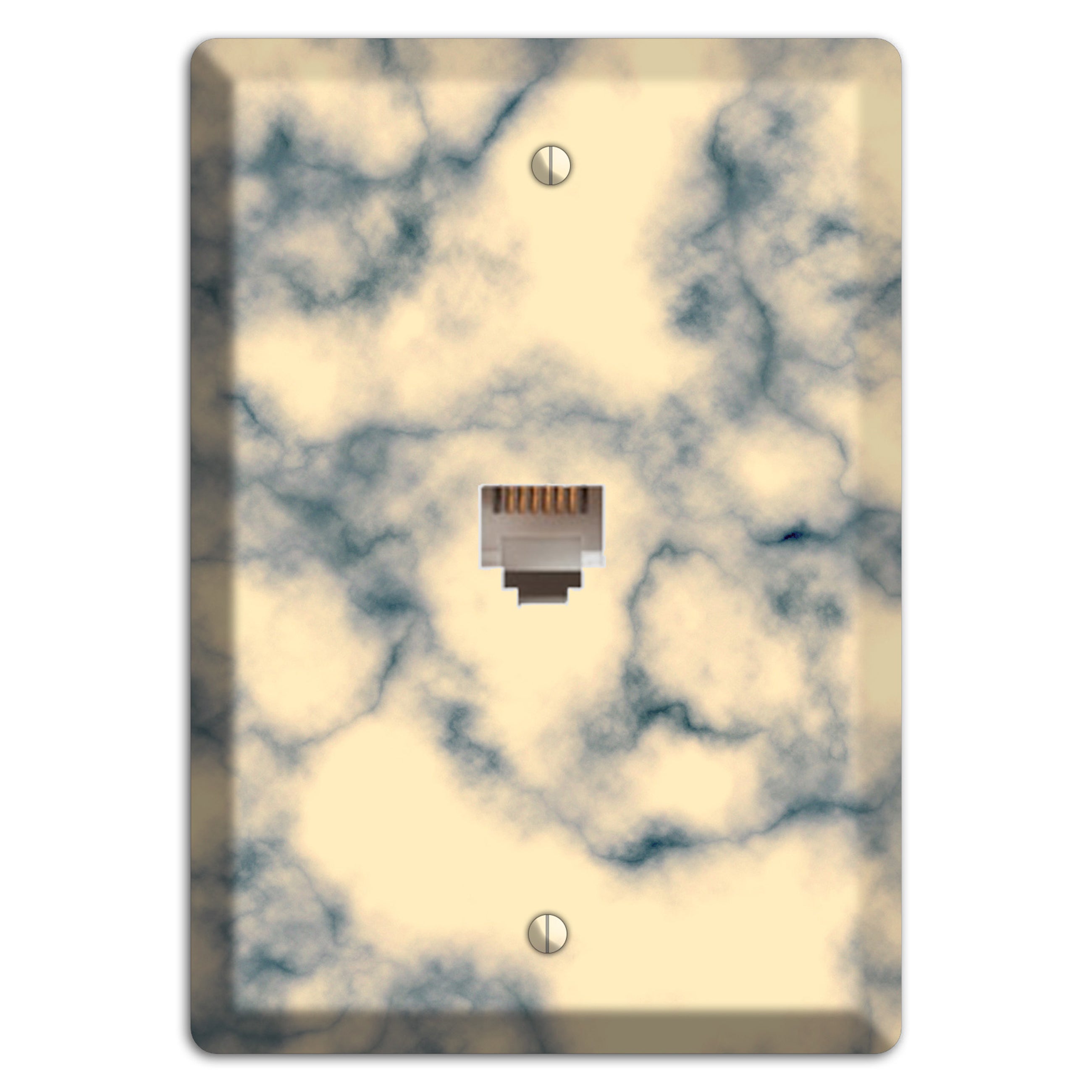 Mantle Marble Phone Wallplate