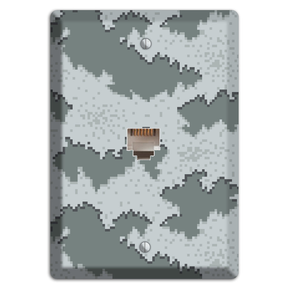 Marpat Winter Camo Phone Wallplate