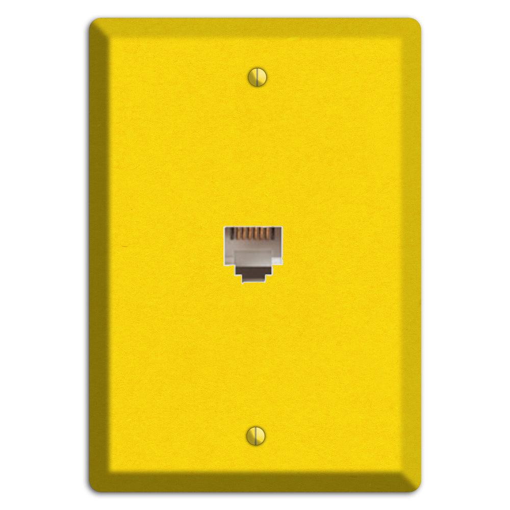 Moon Yellow Kraft Phone Wallplate