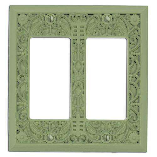 Granny Smith Filigree Shabby Chic 2 Rocker (GFI):Wallplatesonline.com