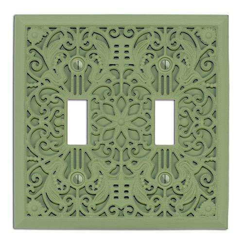 Granny Smith Filigree Shabby Chic Double Toggle