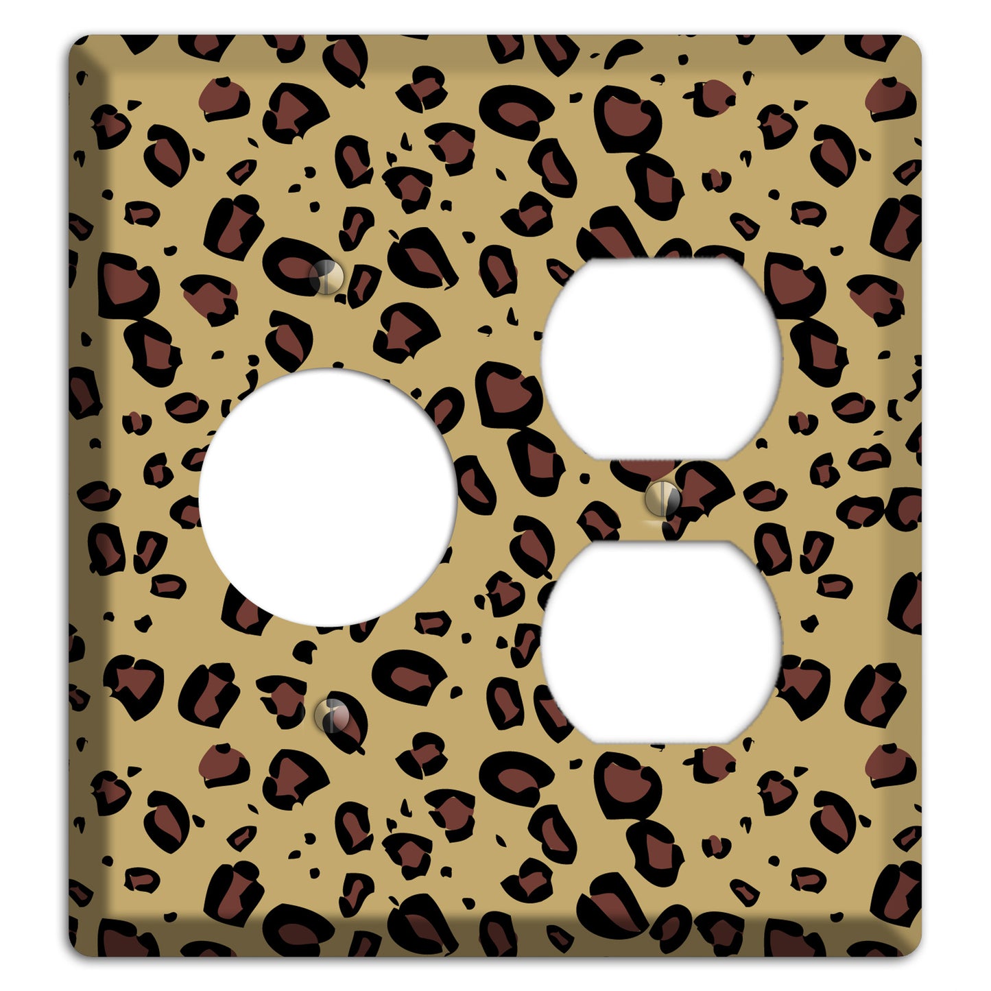 Leopard Receptacle / Duplex Wallplate