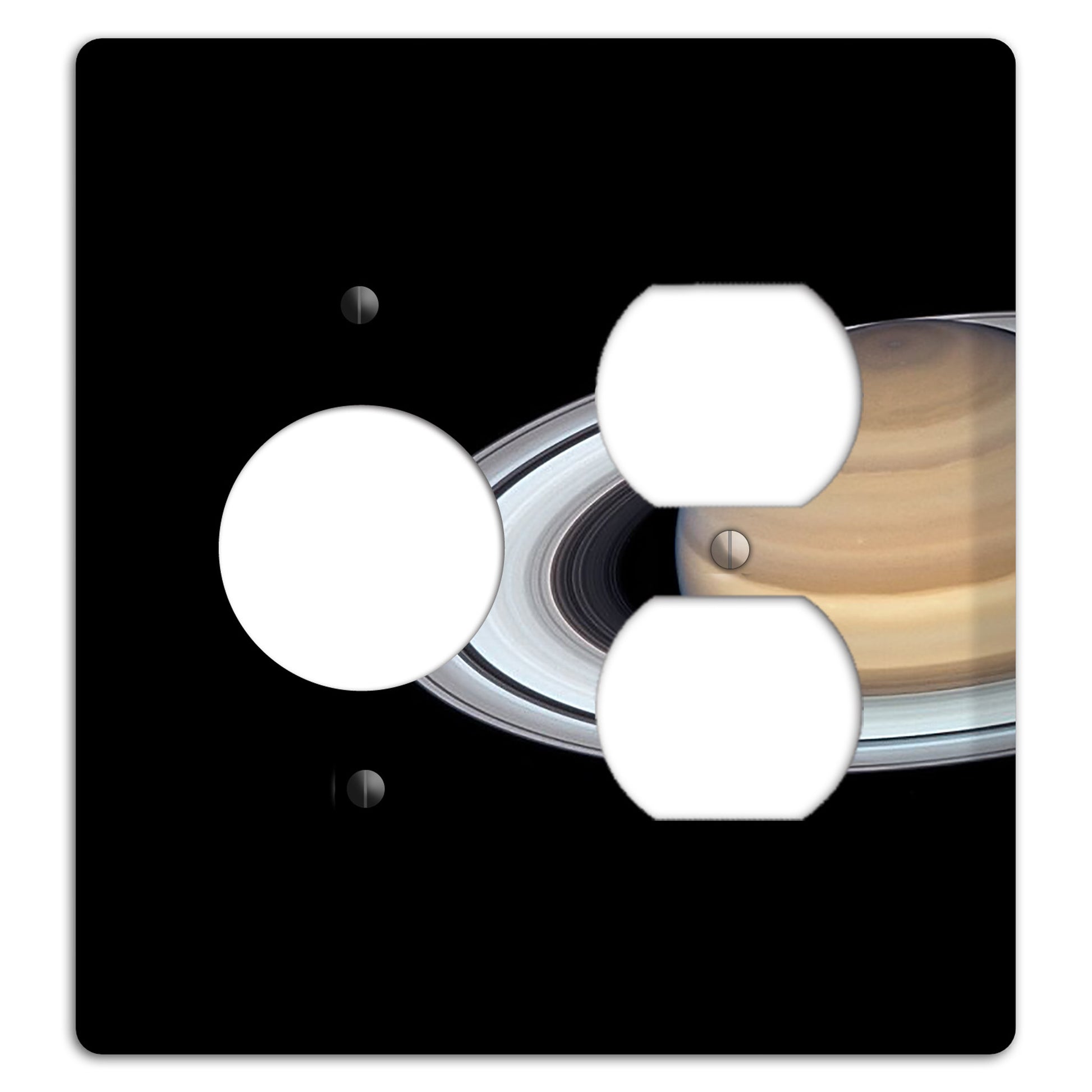 Saturn Receptacle / Duplex Wallplate