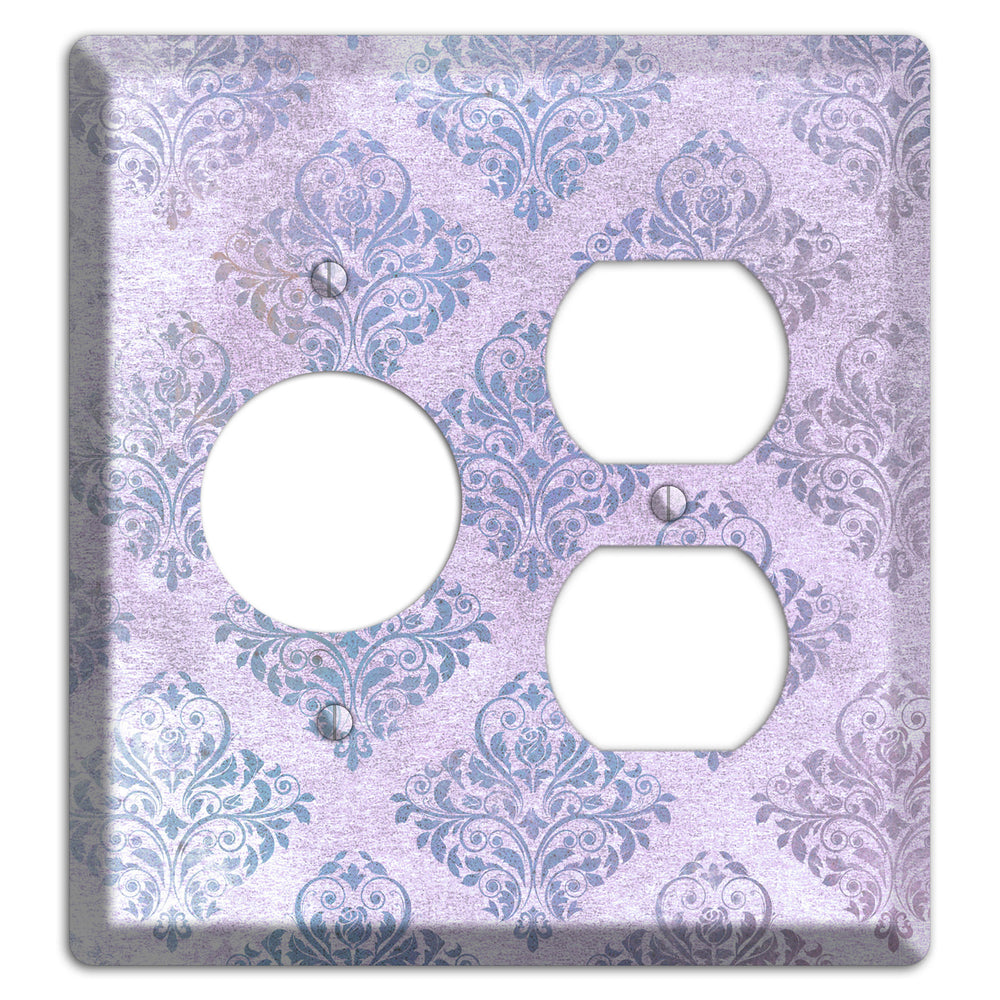 Logan Whimsical Damask Receptacle / Duplex Wallplate