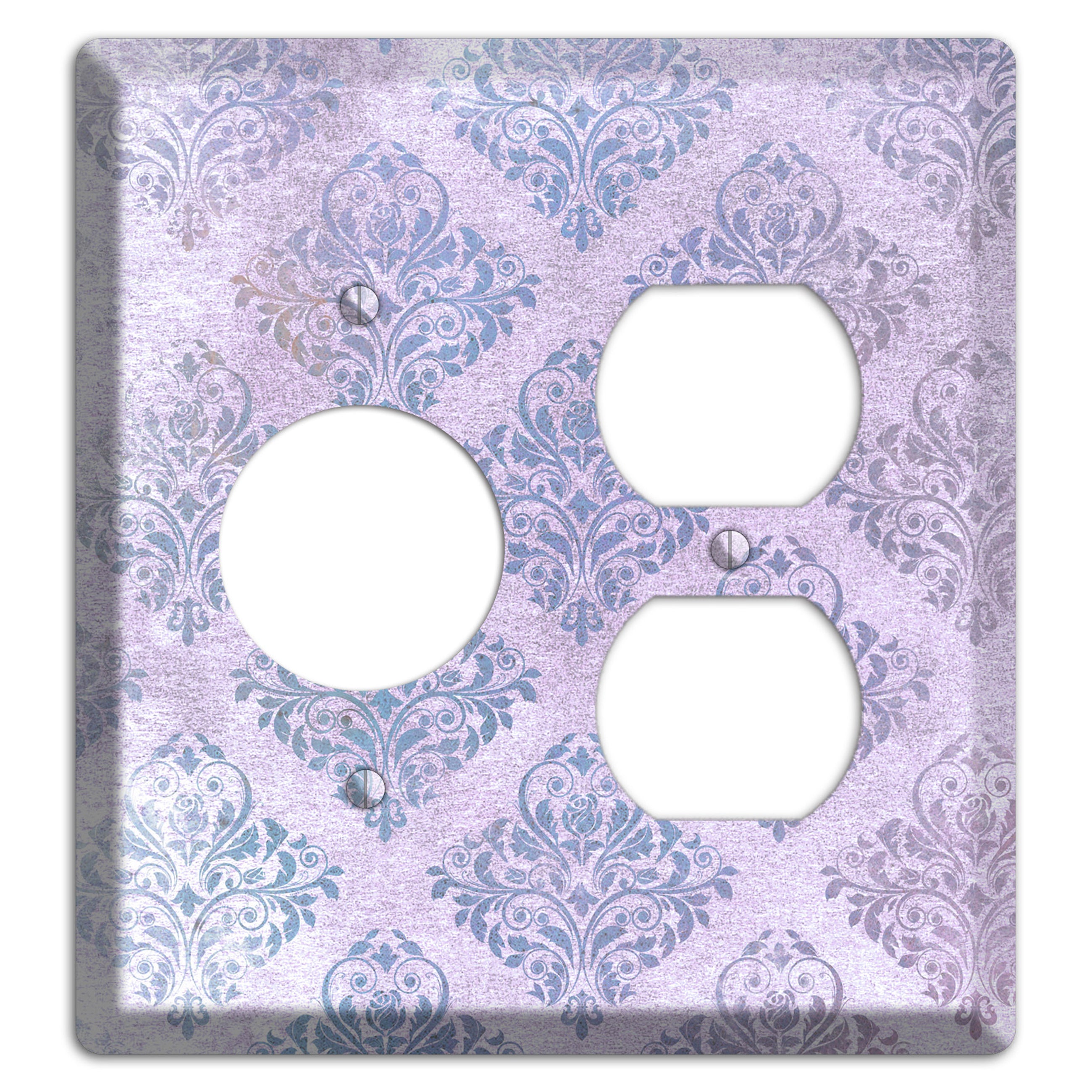 Logan Whimsical Damask Receptacle / Duplex Wallplate