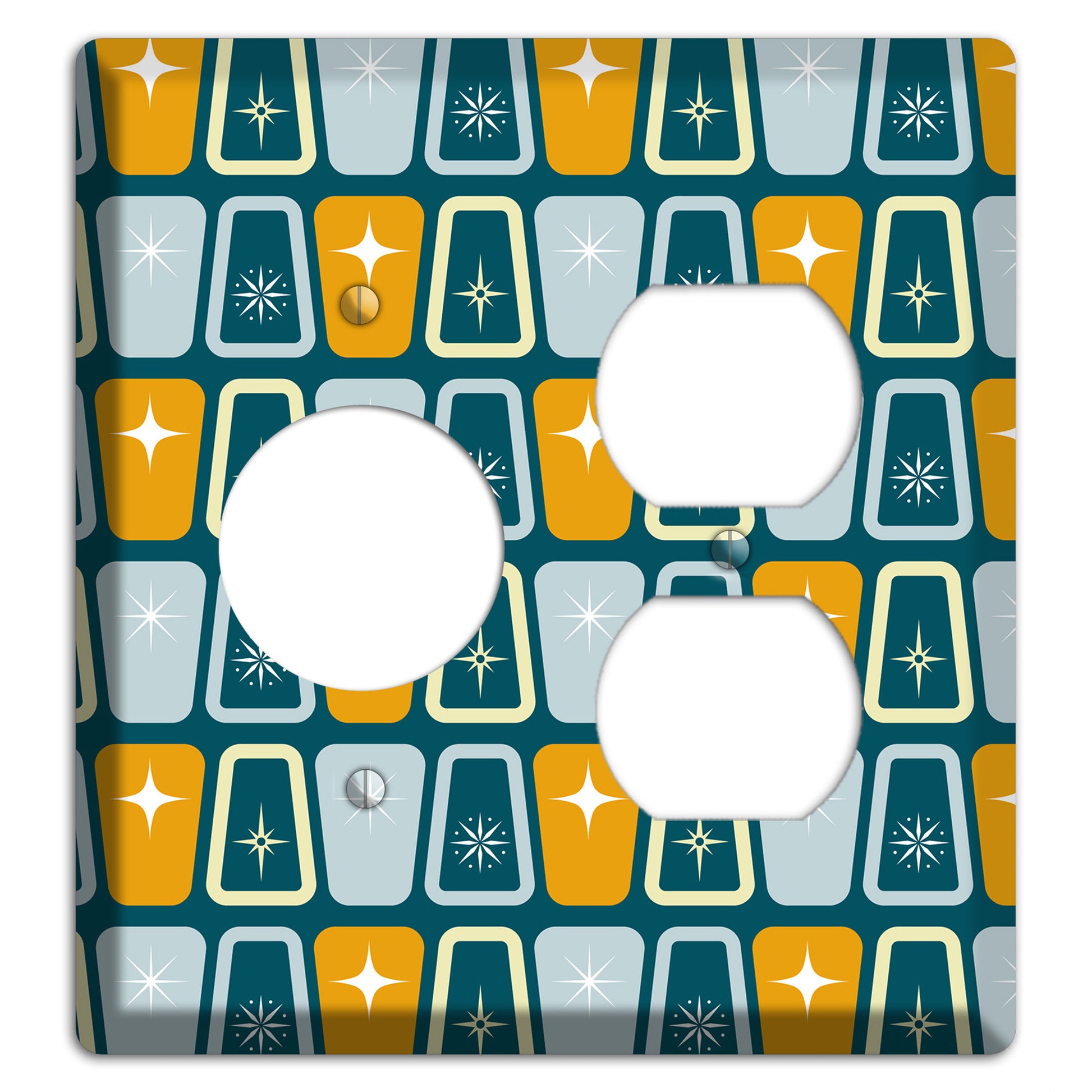 Mustard Shaker Receptacle / Duplex Wallplate