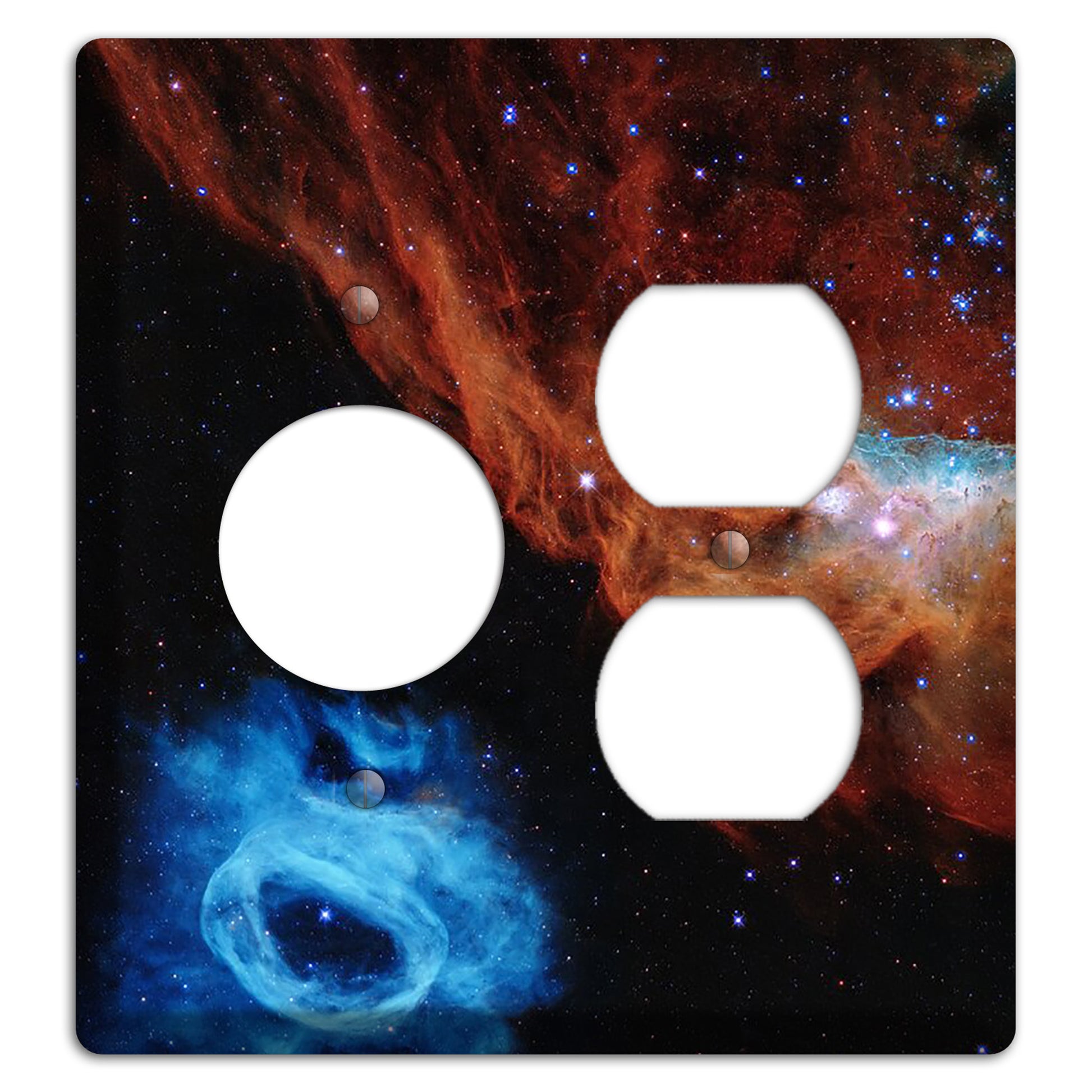 Tapestry of Blazing Starbirth Receptacle / Duplex Wallplate
