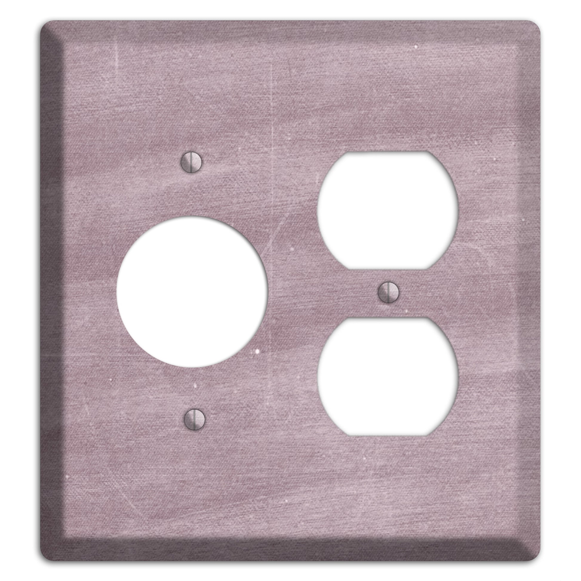 Chalk Light Maroon Receptacle / Duplex Wallplate