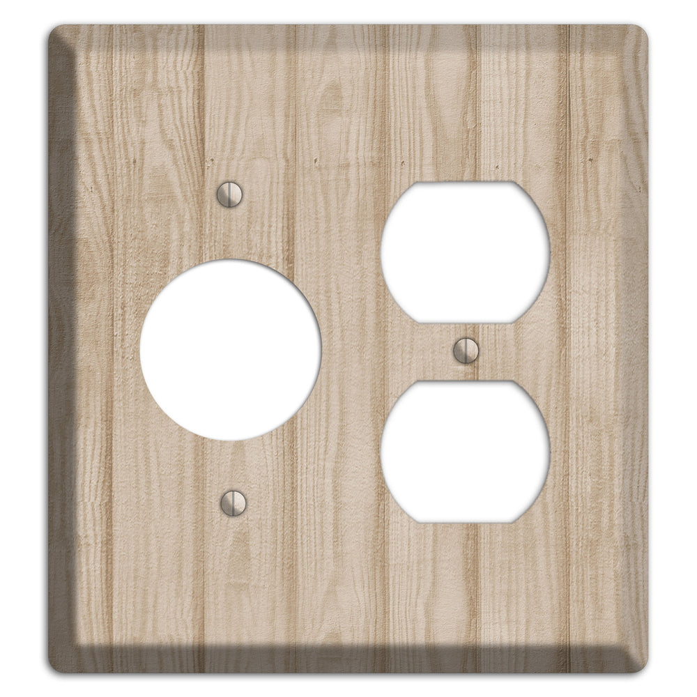Indian Khaki Neutral Texture Receptacle / Duplex Wallplate