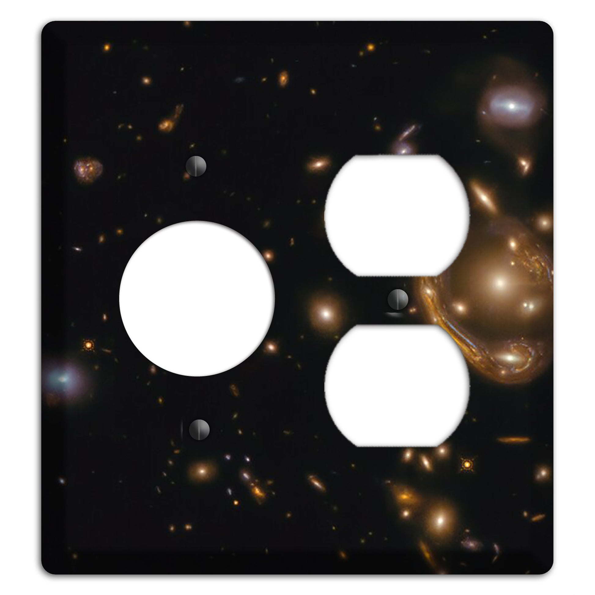 Rings of Relativity Receptacle / Duplex Wallplate