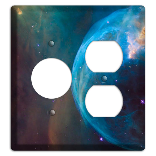 Bubble Nebula Receptacle / Duplex Wallplate