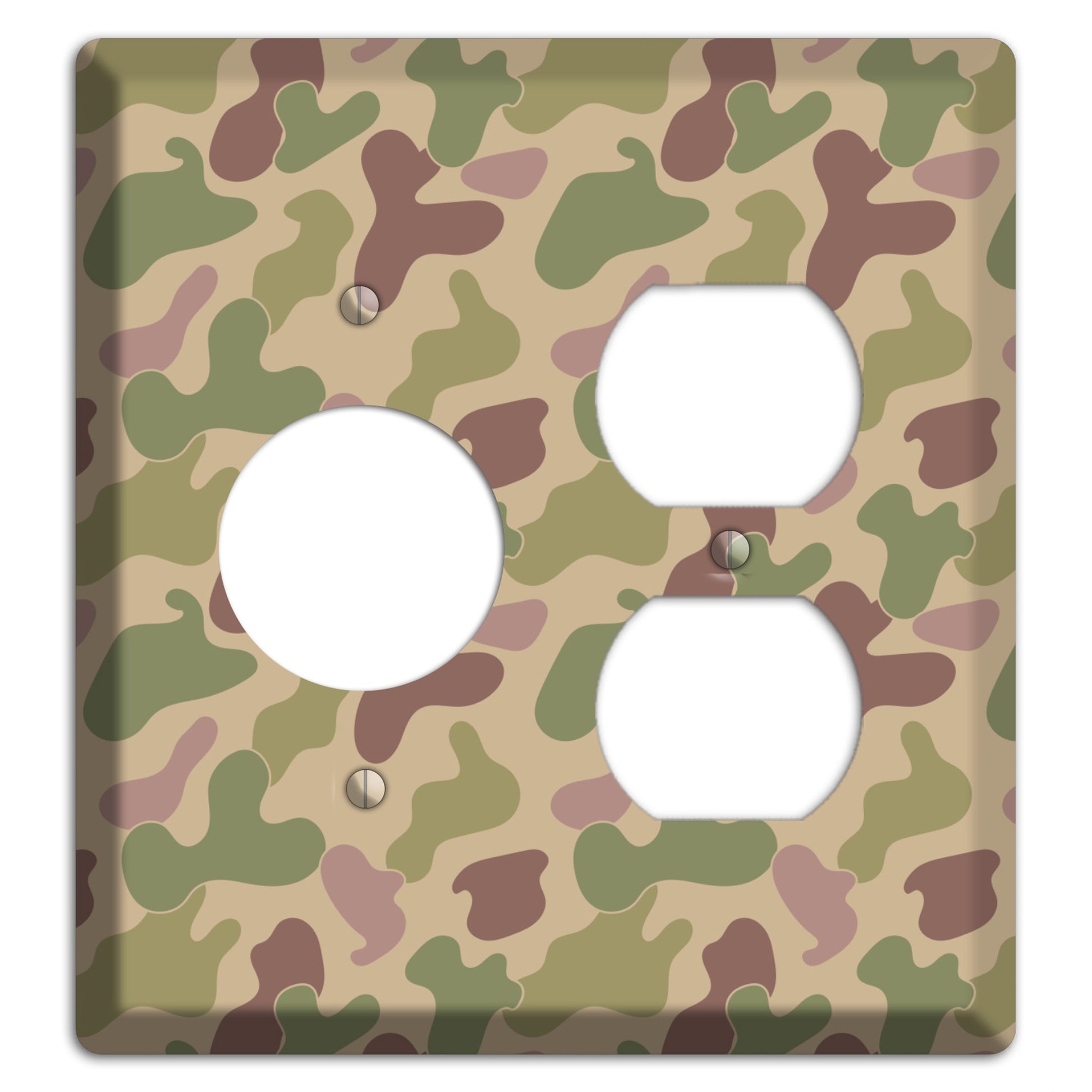 Pumpkin Kraft Receptacle / Duplex Wallplate