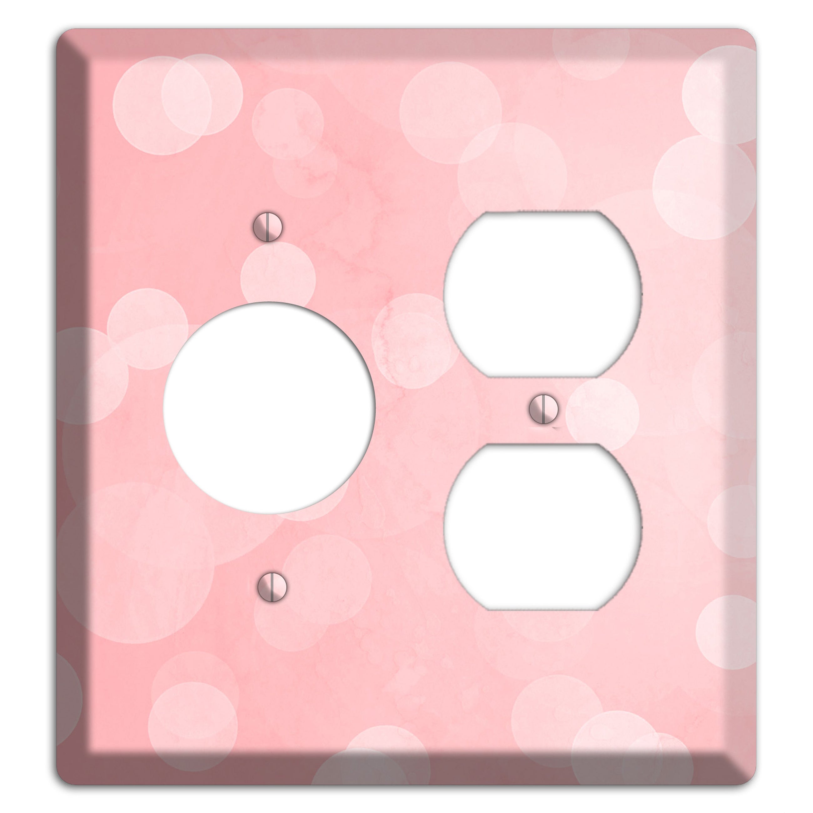 Supernova Soft Coral Receptacle / Duplex Wallplate