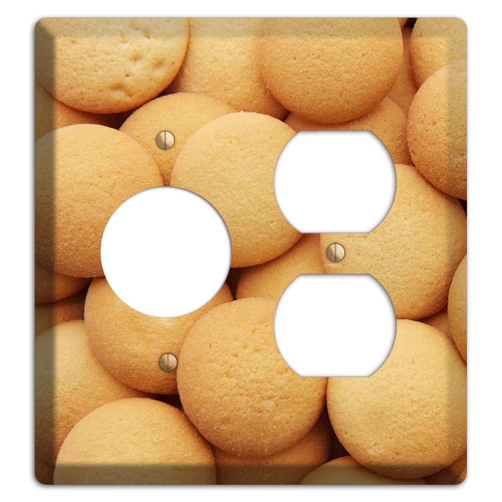Wafers Receptacle / Duplex Wallplate