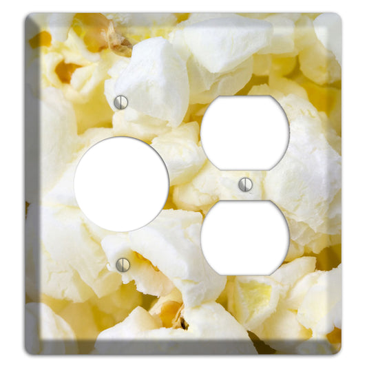 Popcorn Receptacle / Duplex Wallplate