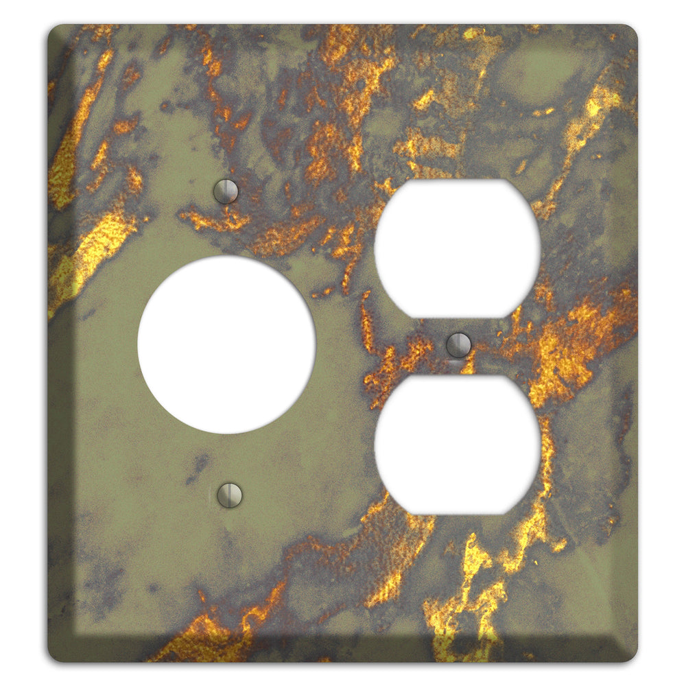 Gurkha Marble Receptacle / Duplex Wallplate