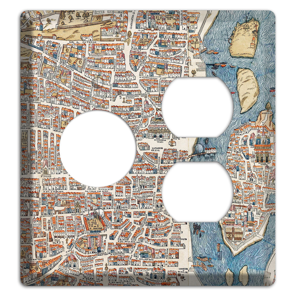Aerial View Receptacle / Duplex Wallplate