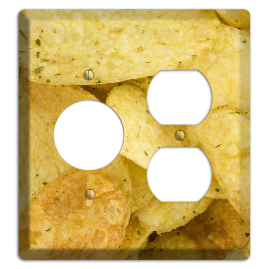 Chips Receptacle / Duplex Wallplate