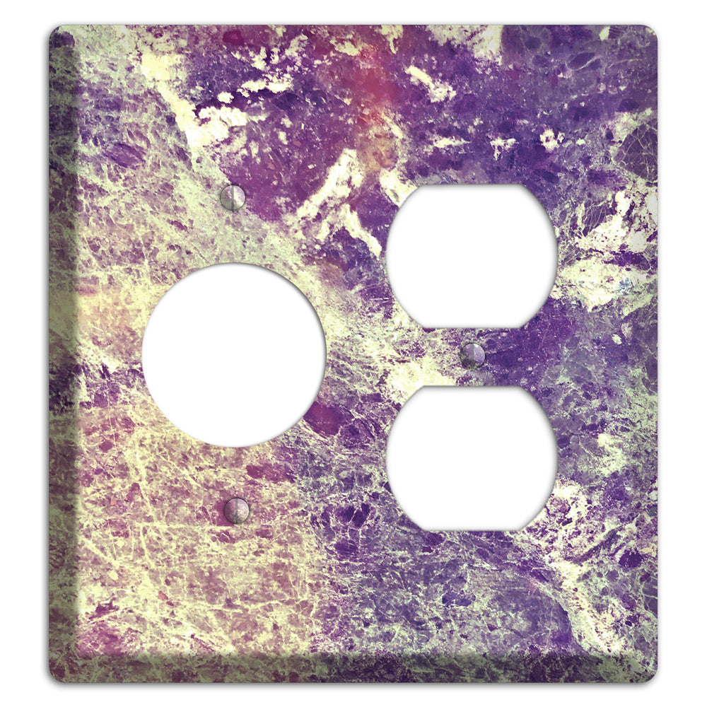 Mamba Marble Receptacle / Duplex Wallplate