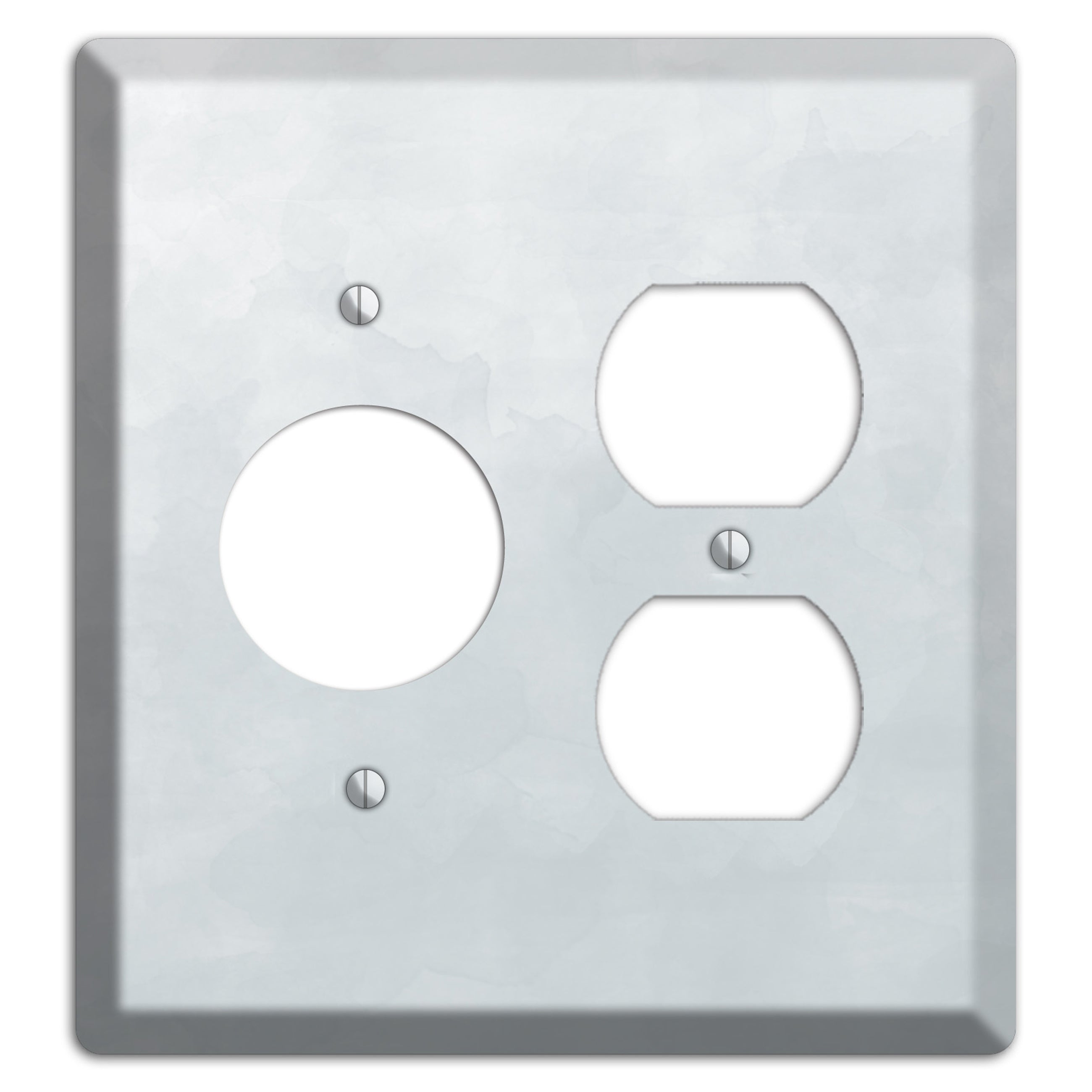 Gray Ombre Receptacle / Duplex Wallplate