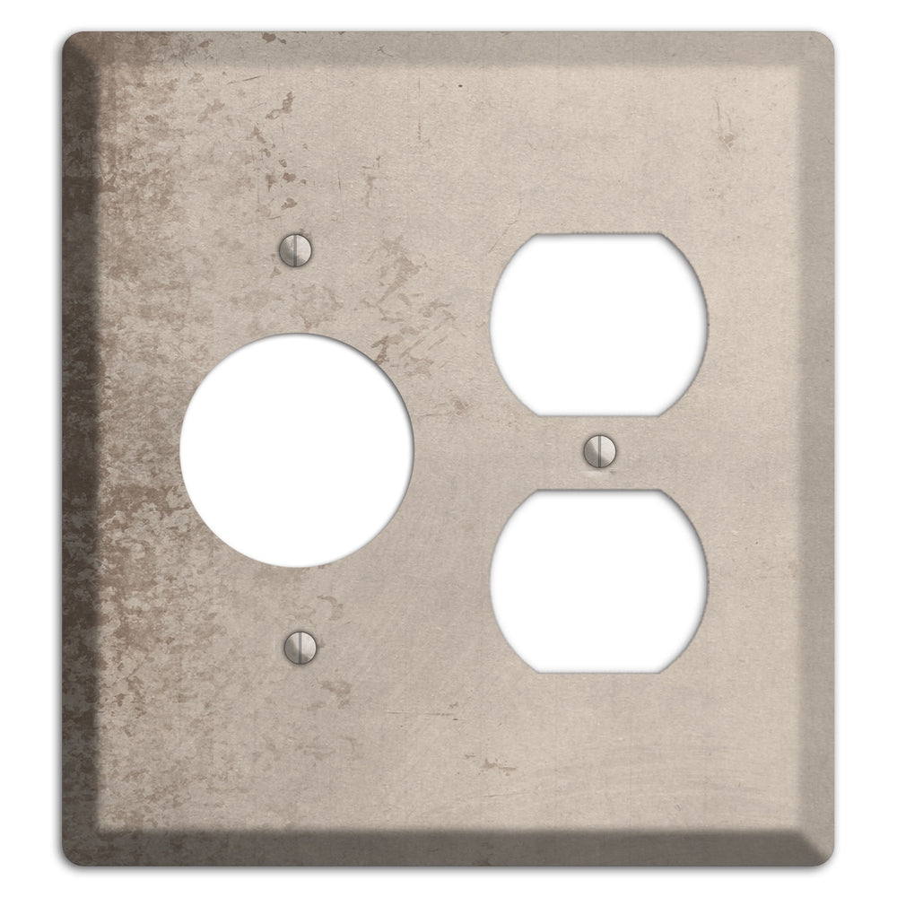 Sisal Vintage Grunge Receptacle / Duplex Wallplate