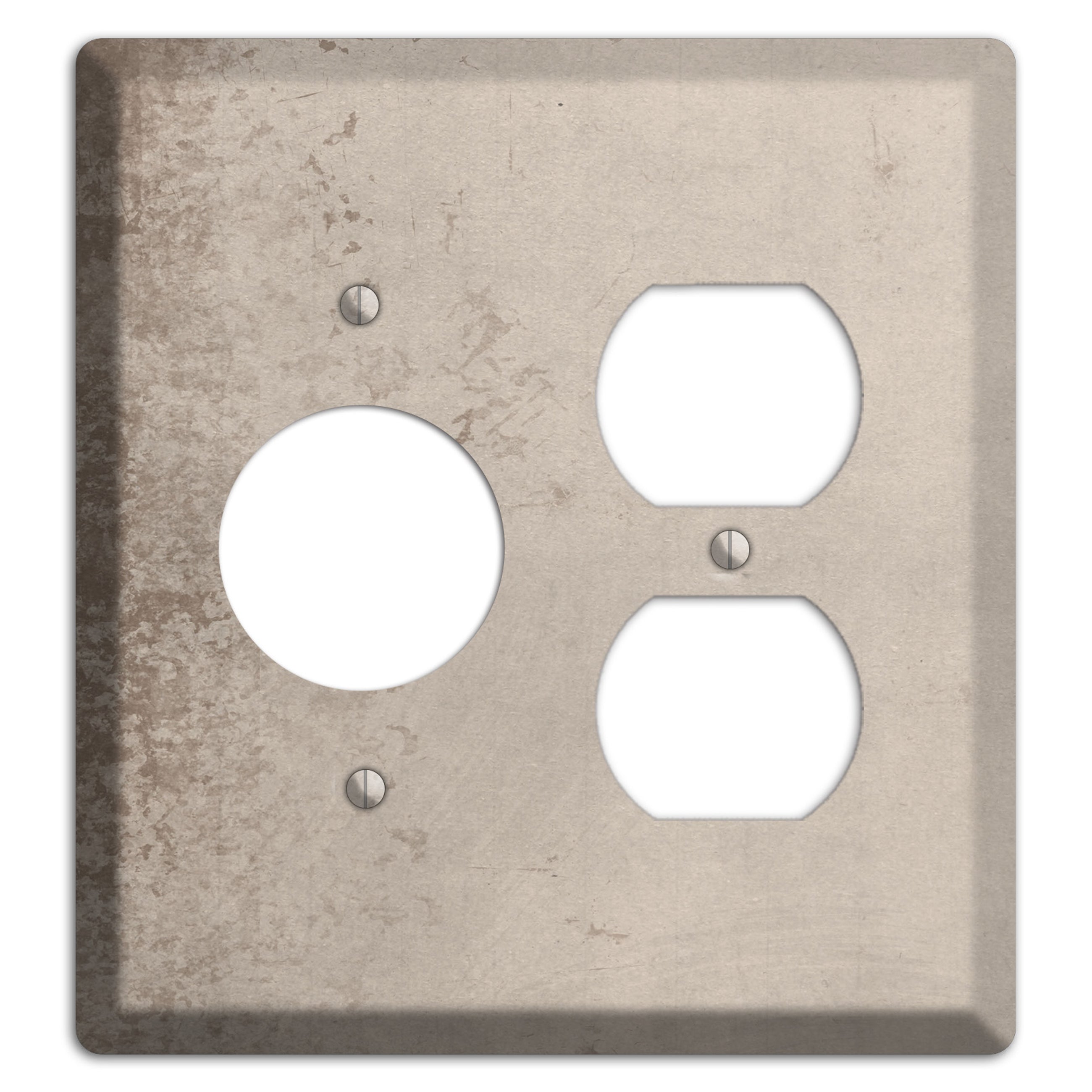 Sisal Vintage Grunge Receptacle / Duplex Wallplate