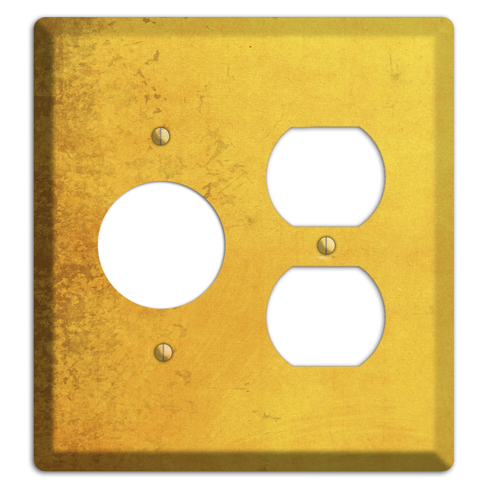 Abbey Vintage Grunge Receptacle / Duplex Wallplate