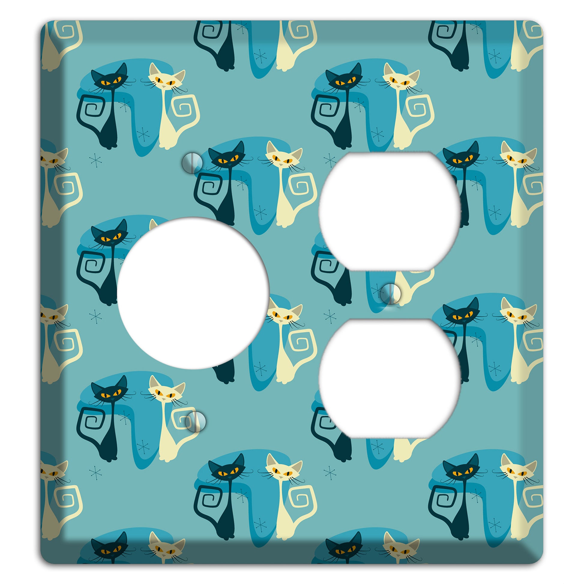 Adorable Kitties Receptacle / Duplex Wallplate