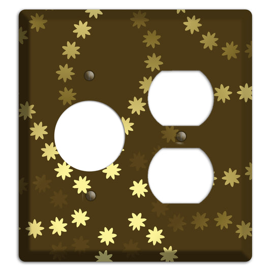 Multi Olive Constellation Receptacle / Duplex Wallplate