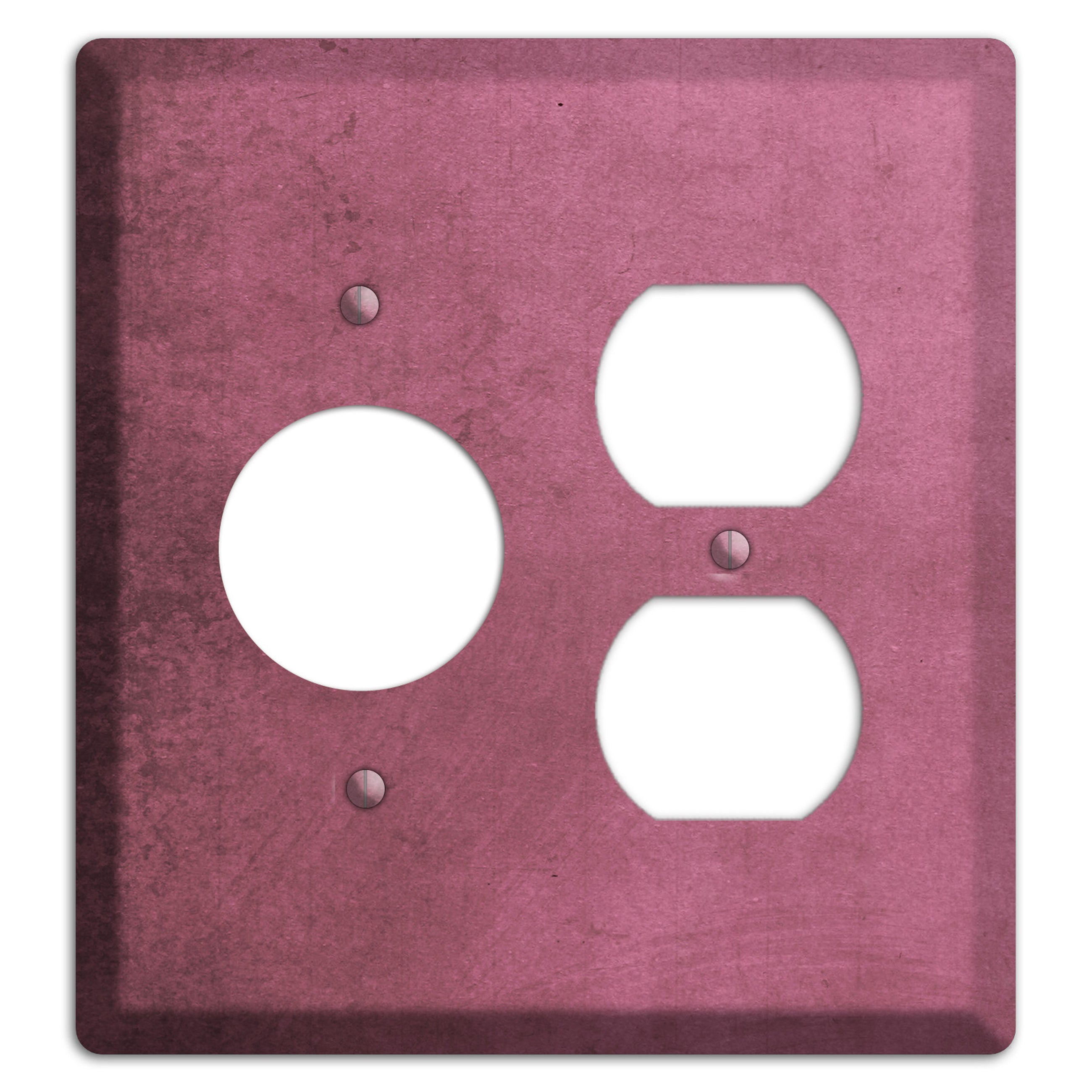 Coral Tree Vintage Grunge Receptacle / Duplex Wallplate