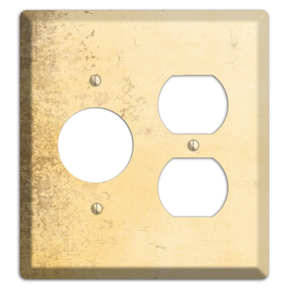 Astra Vintage Grunge Receptacle / Duplex Wallplate