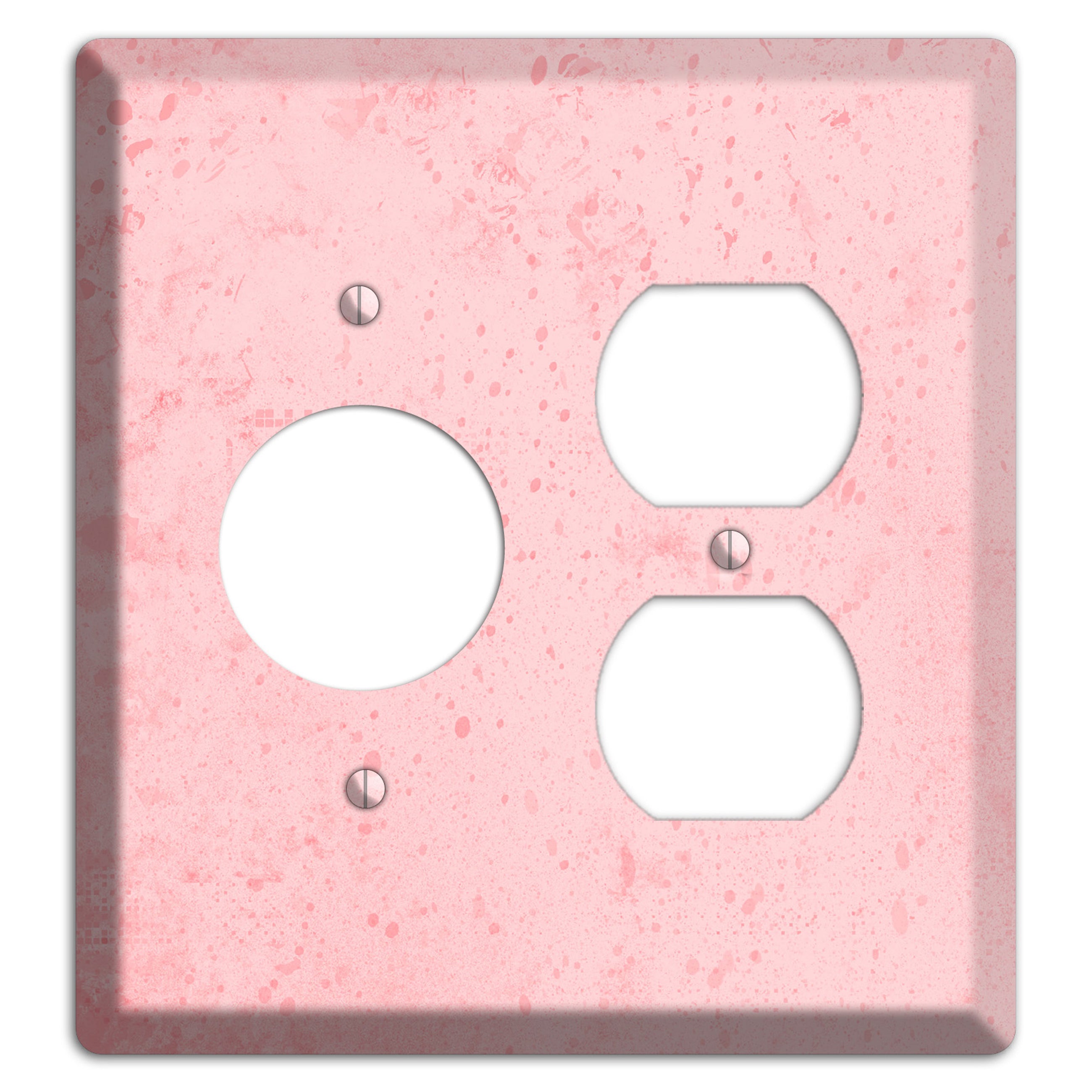 ShockingPpink Soft Coral Receptacle / Duplex Wallplate