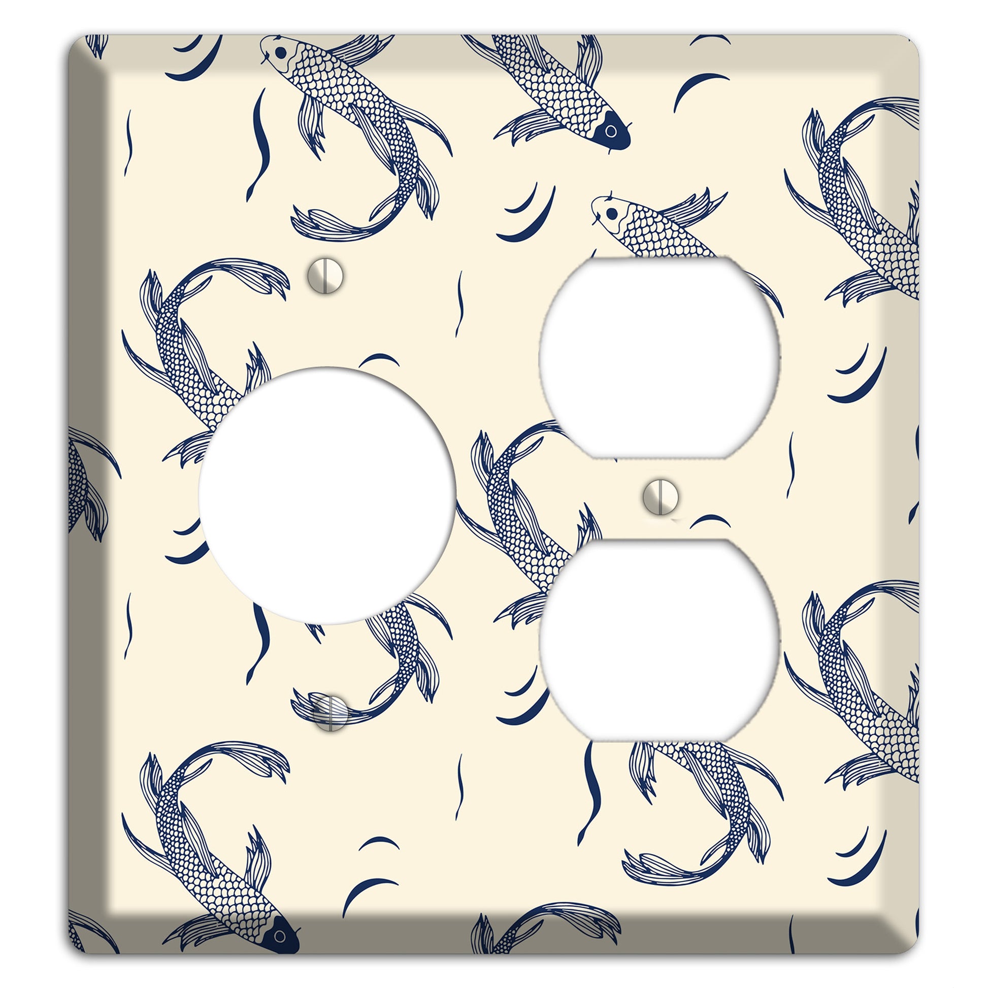 Koi Pond 1 Receptacle / Duplex Wallplate