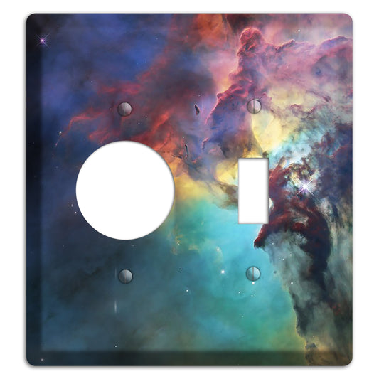 Lagoon Nebula Receptacle / Toggle Wallplate