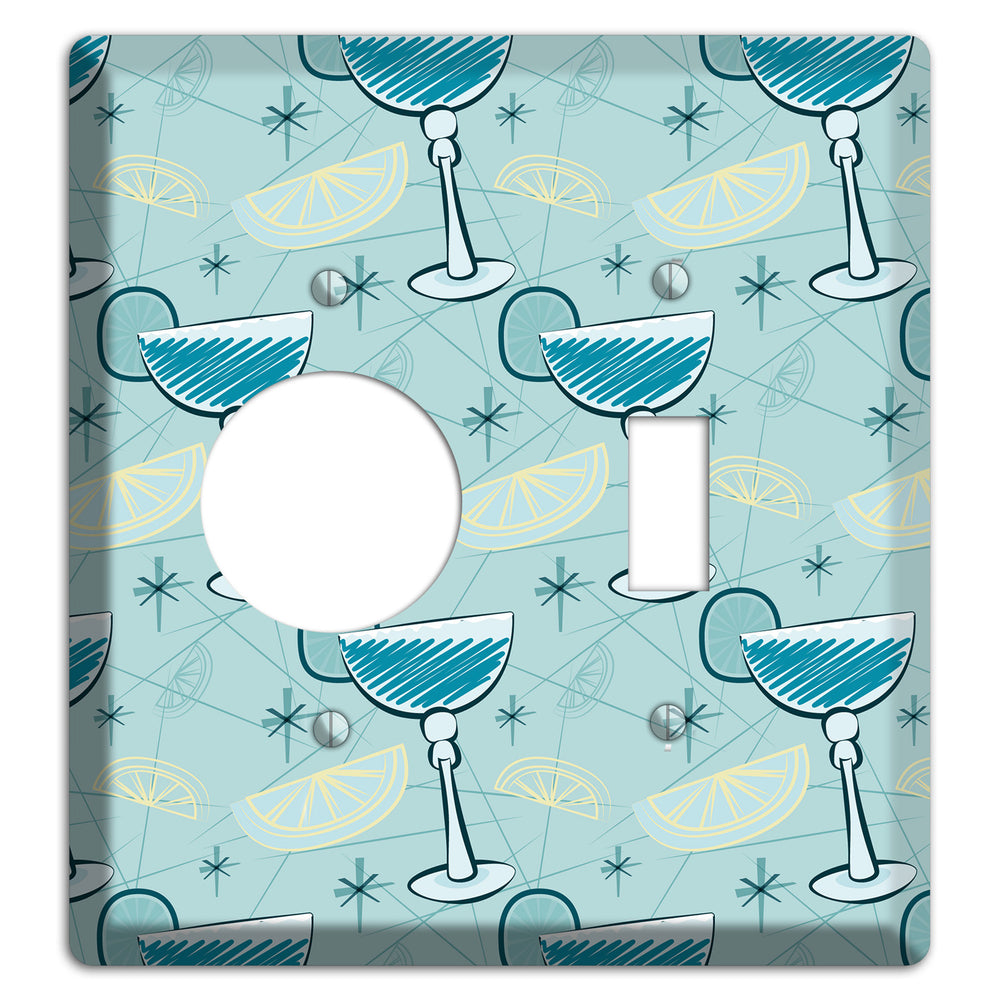 Cocktails Receptacle / Toggle Wallplate