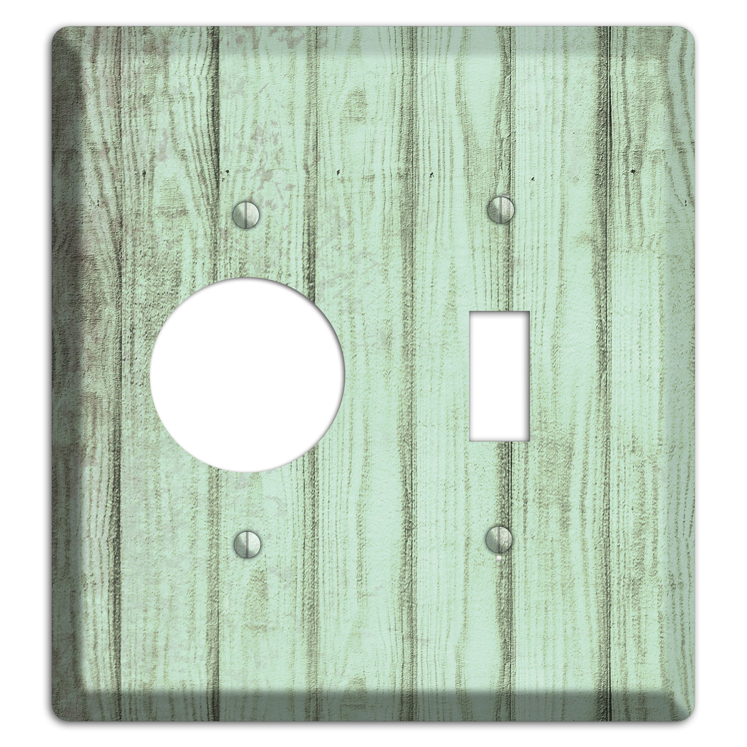 Norway Weathered Wood Receptacle / Toggle Wallplate