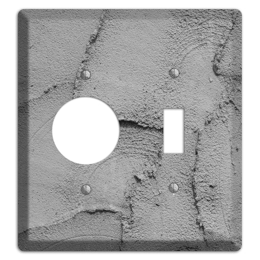 Plaster 7 Receptacle / Toggle Wallplate