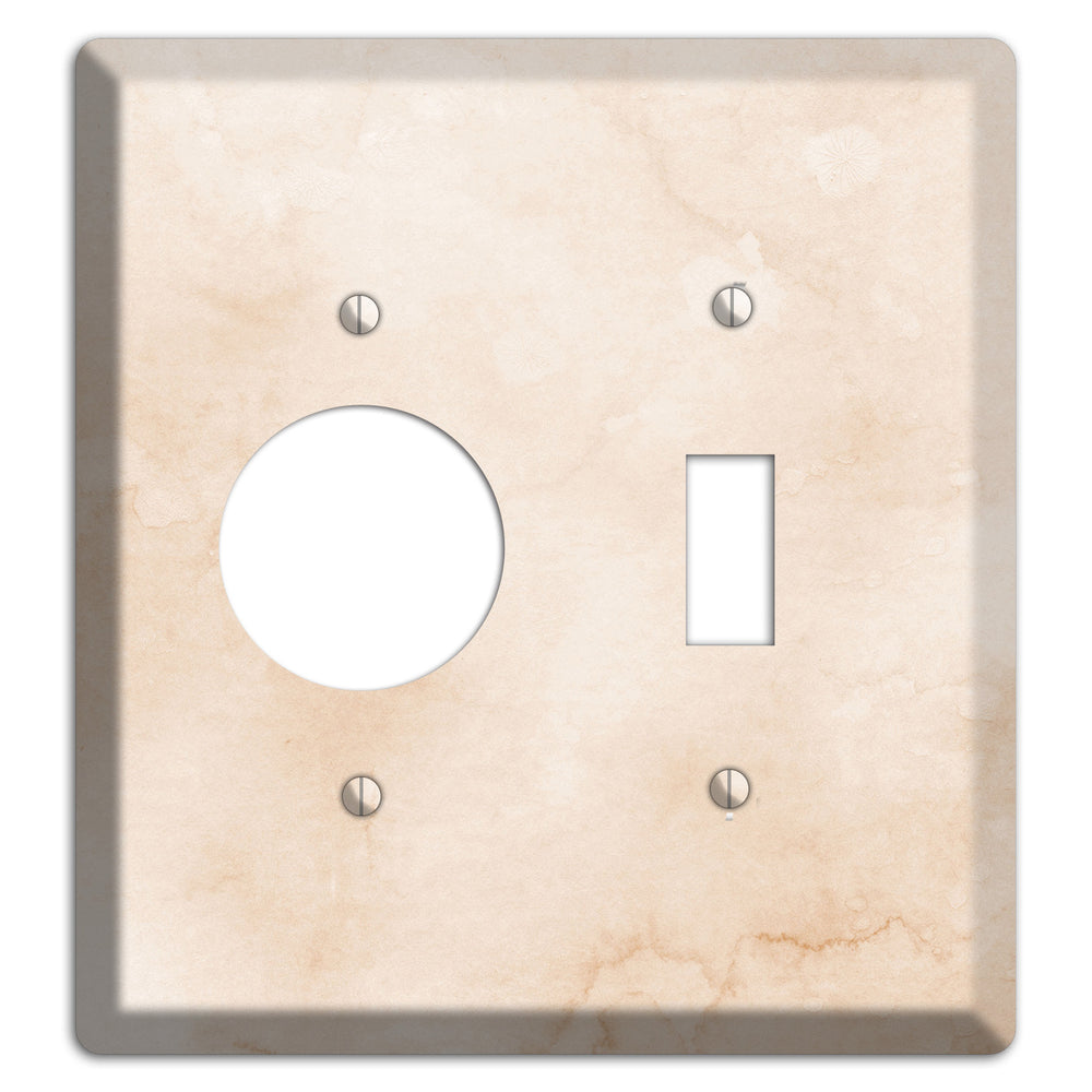 Janna Neutral Texture Receptacle / Toggle Wallplate
