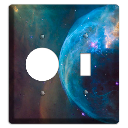 Bubble Nebula Receptacle / Toggle Wallplate