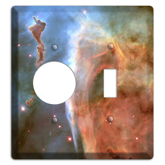 Carina Nebula Receptacle / Toggle Wallplate