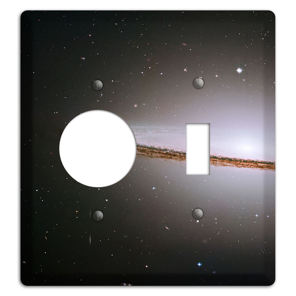 Sombrero Galaxy Receptacle / Toggle Wallplate