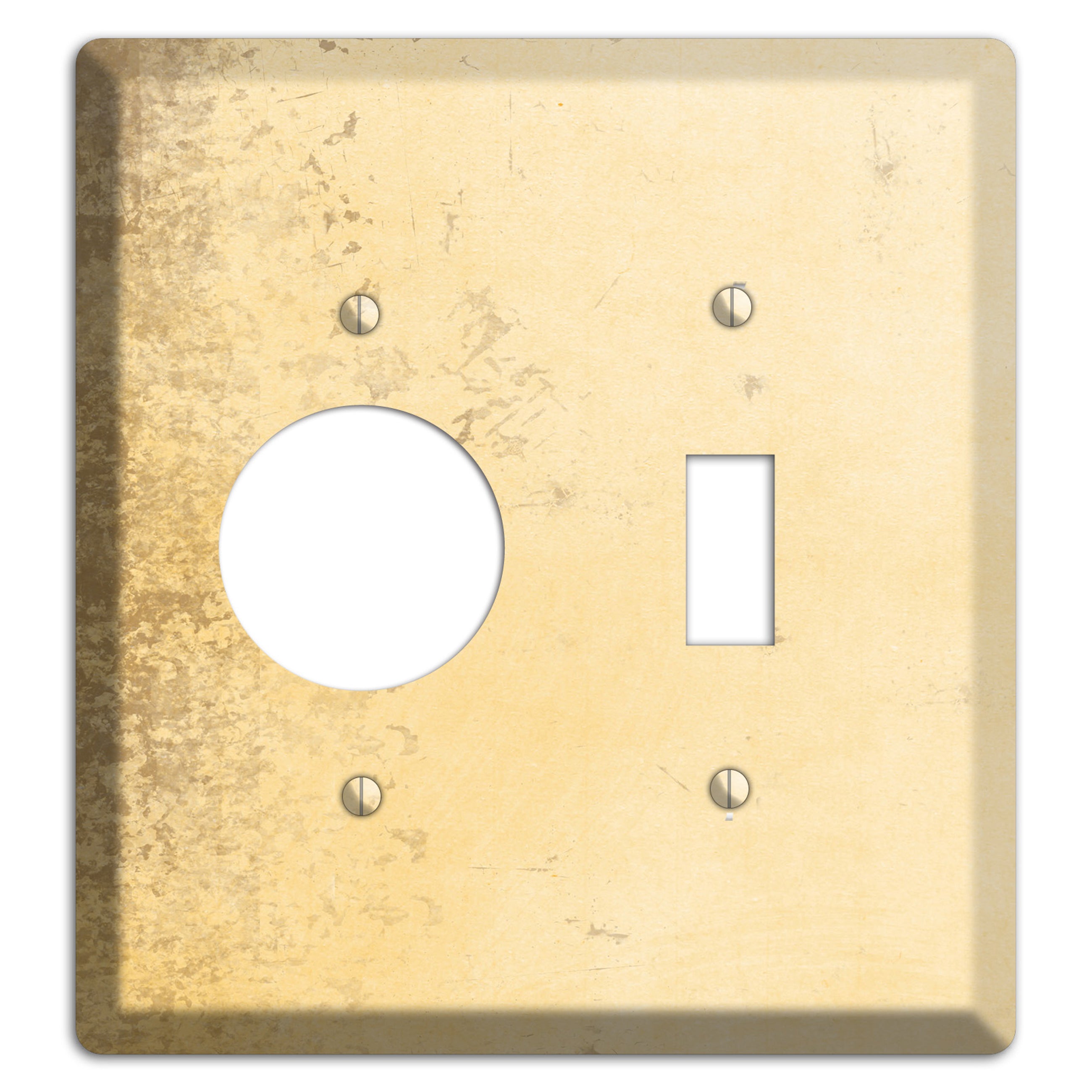 Astra Vintage Grunge Receptacle / Toggle Wallplate
