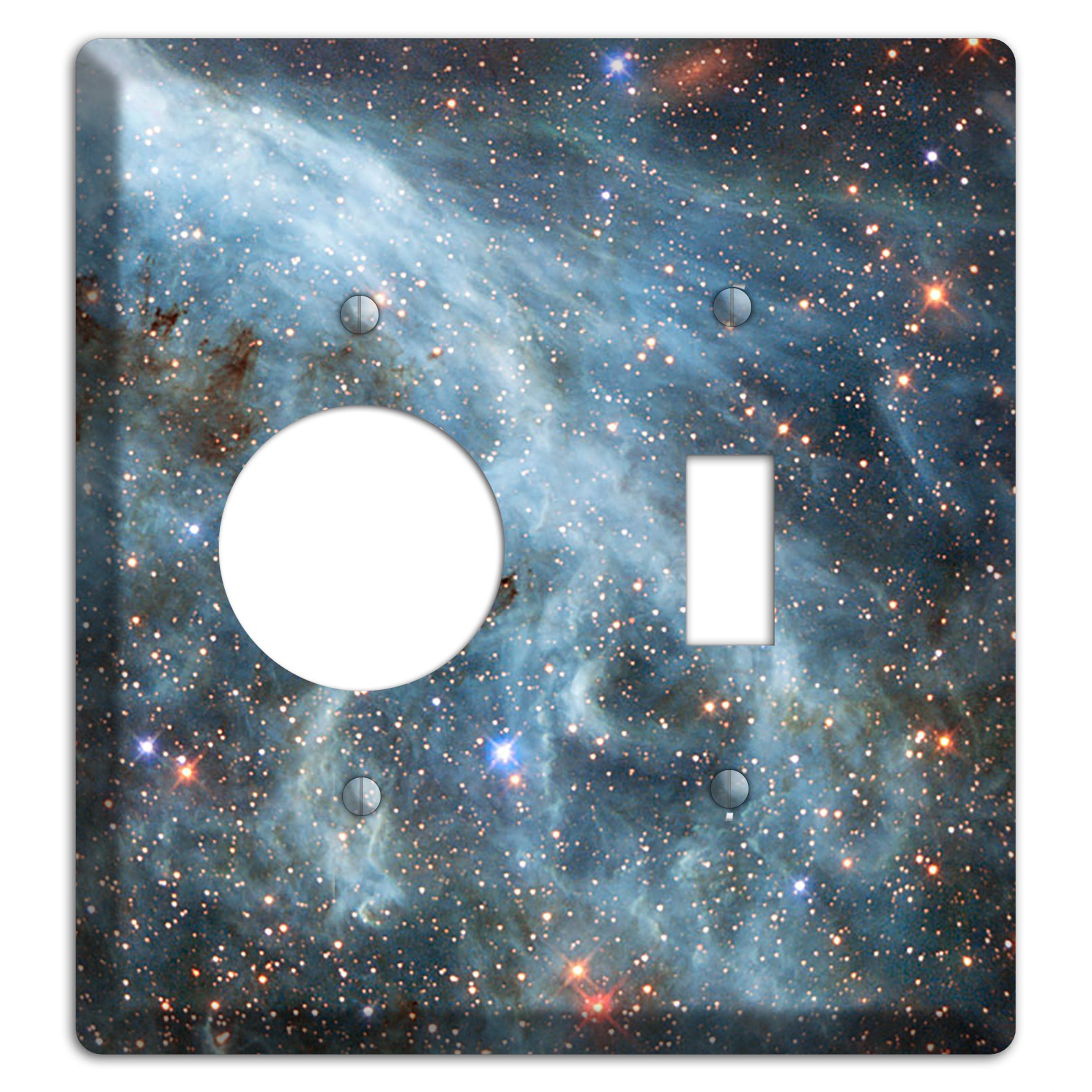 Magellanic Cloud Receptacle / Toggle Wallplate