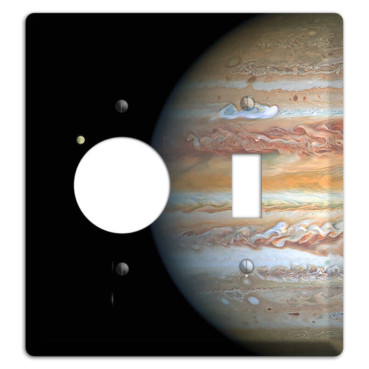 Hubble's View of Jupiter and Europa Receptacle / Toggle Wallplate