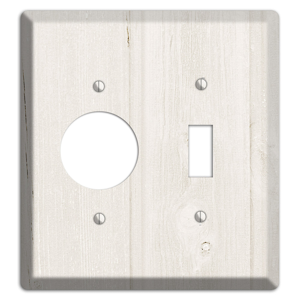 Spring Wood Antique Receptacle / Toggle Wallplate