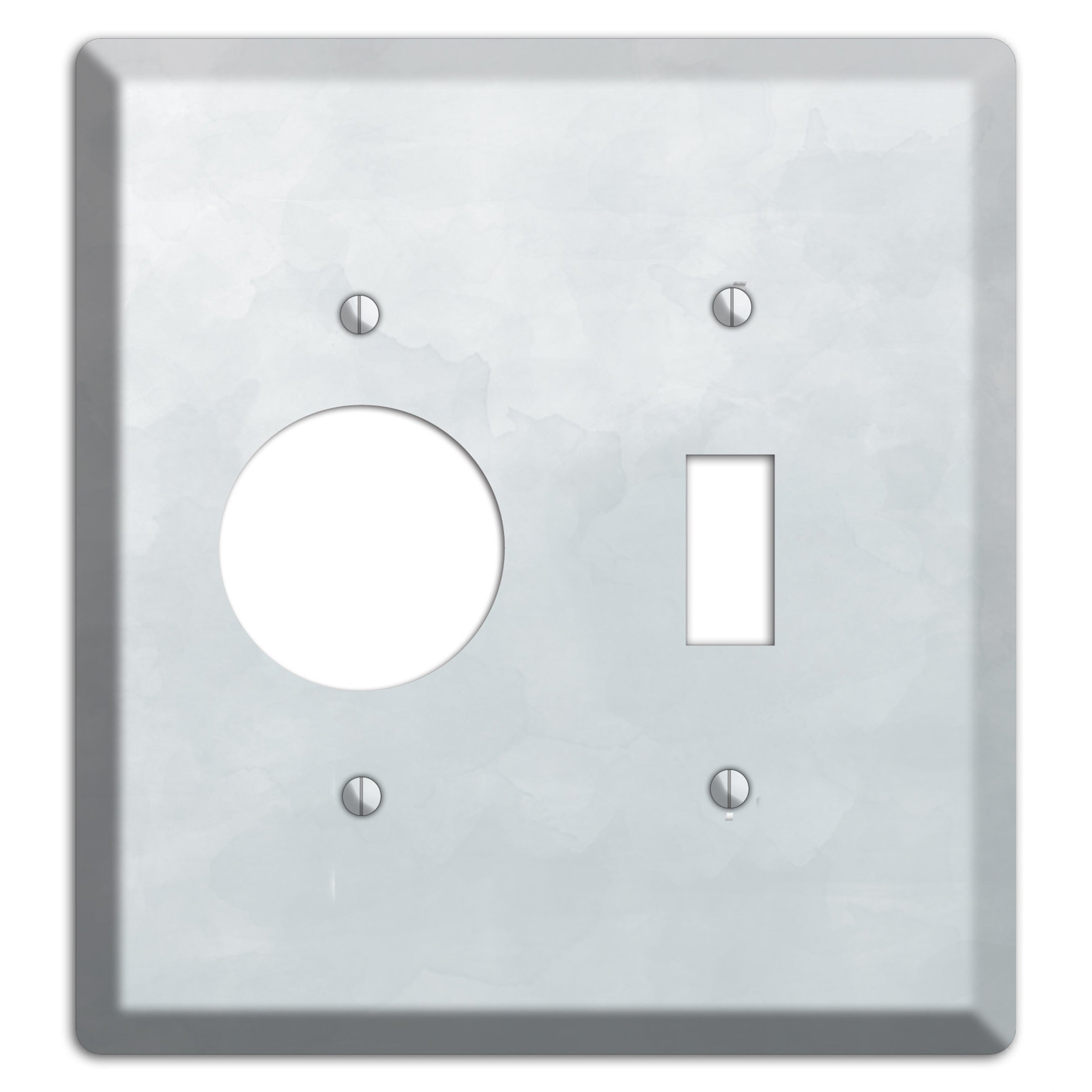 Gray Ombre Receptacle / Toggle Wallplate