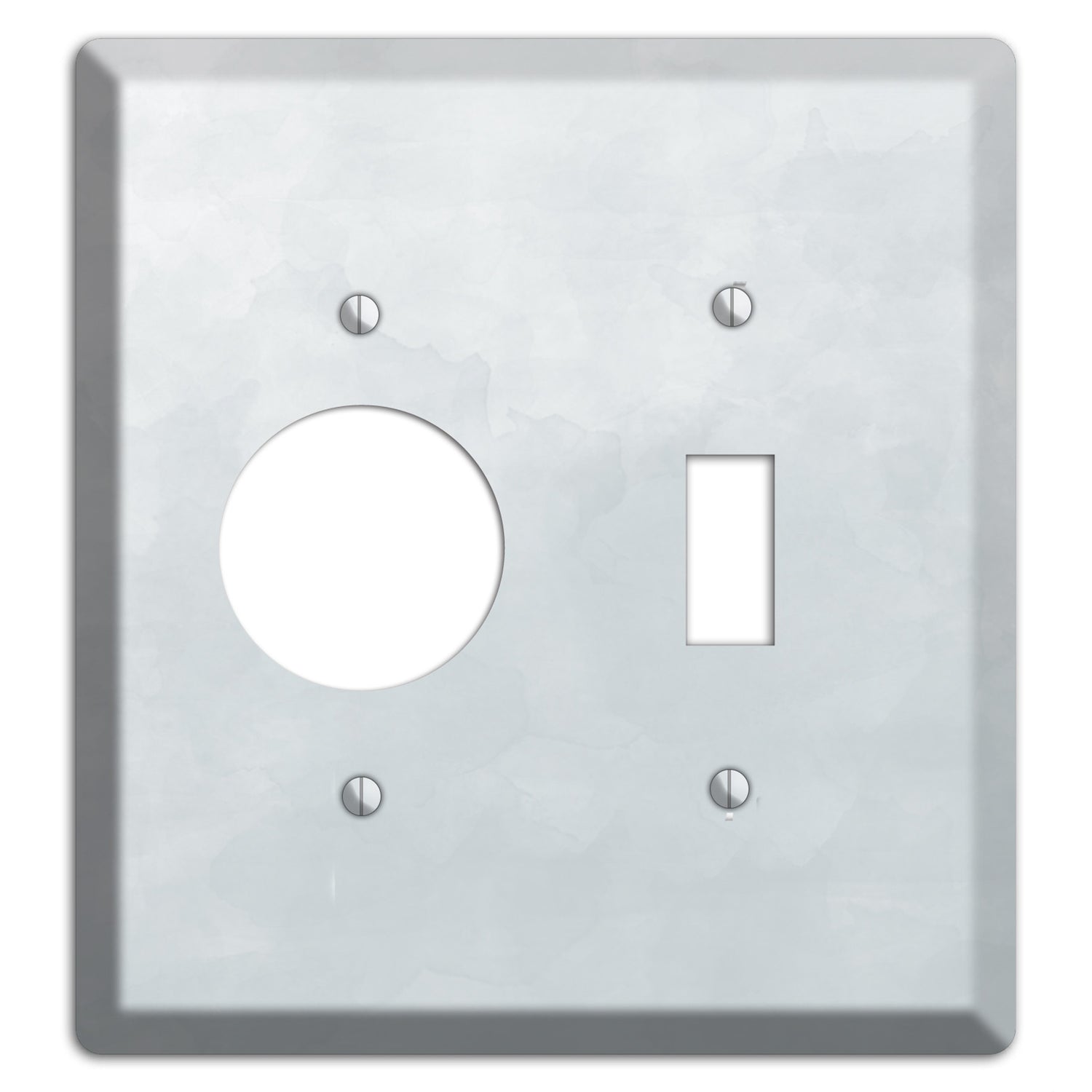 Gray Ombre Receptacle / Toggle Wallplate