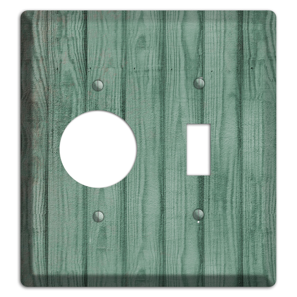 Laurel Weathered Wood Receptacle / Toggle Wallplate