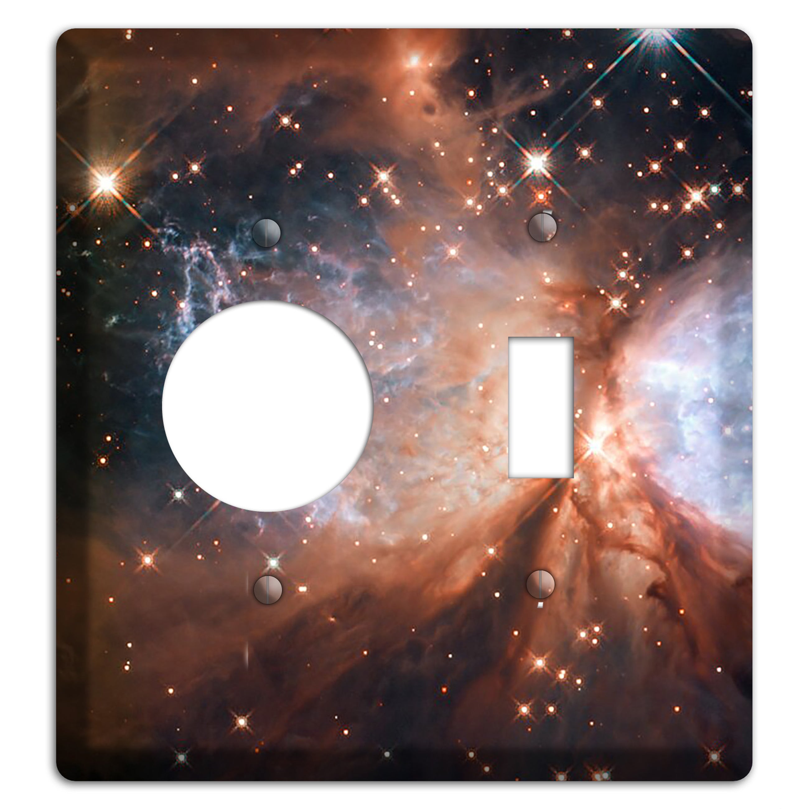 star-forming Receptacle / Toggle Wallplate