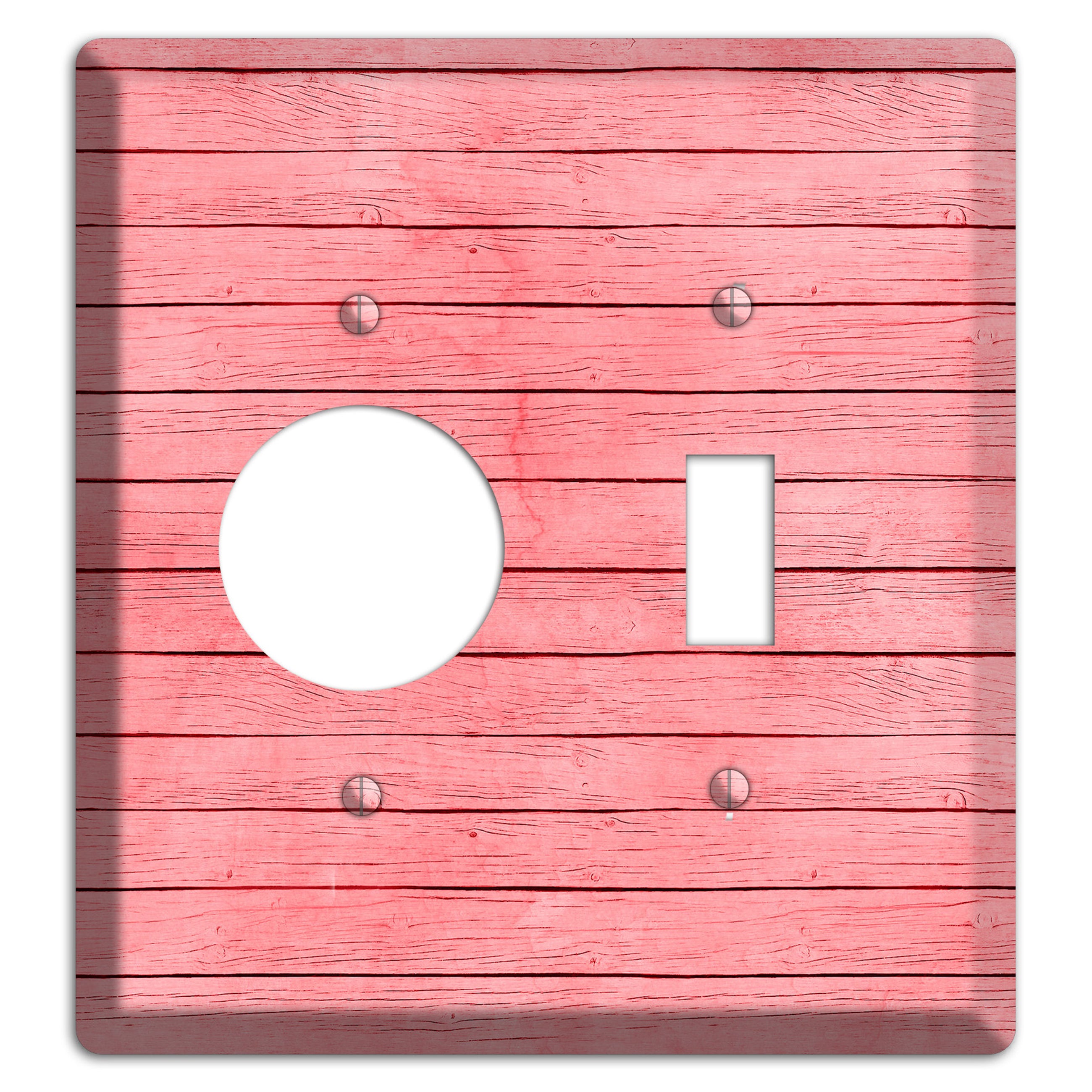Sea Pink Soft Coral Receptacle / Toggle Wallplate